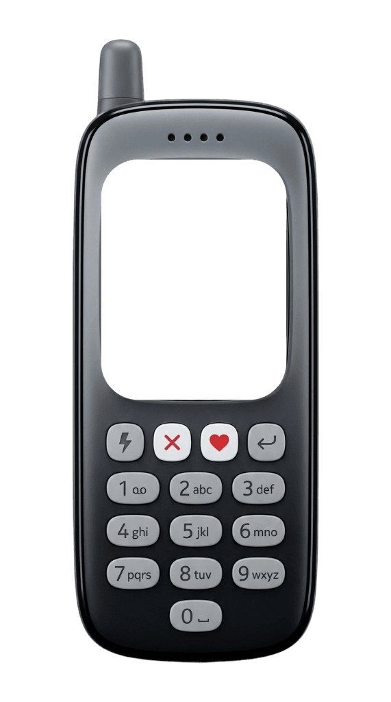 Retro Phone Frame